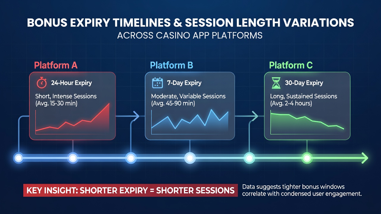 Vergleich von Sitzungslängen und Bonusfristen auf verschiedenen Casino-Plattformen