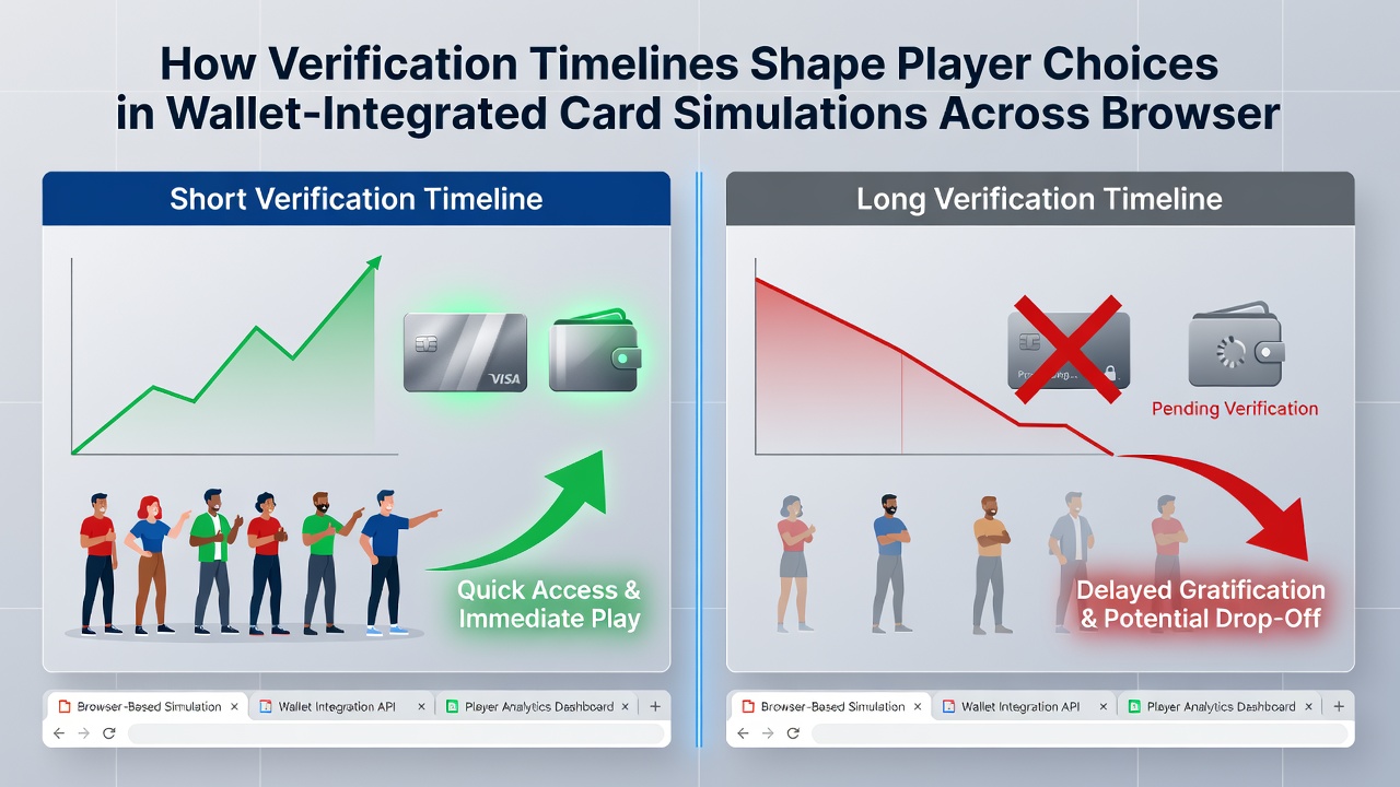 Vergleich der Verifizierungszeiten in verschiedenen Browsern bei Wallet-Integrationen