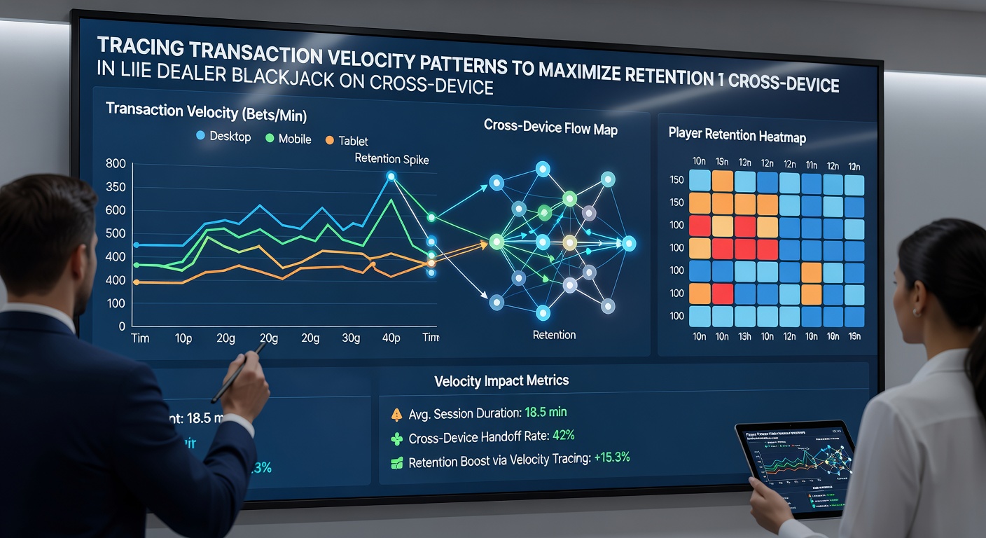 Cross-Device-Tracking von Transaktionen in Blackjack-Sessions